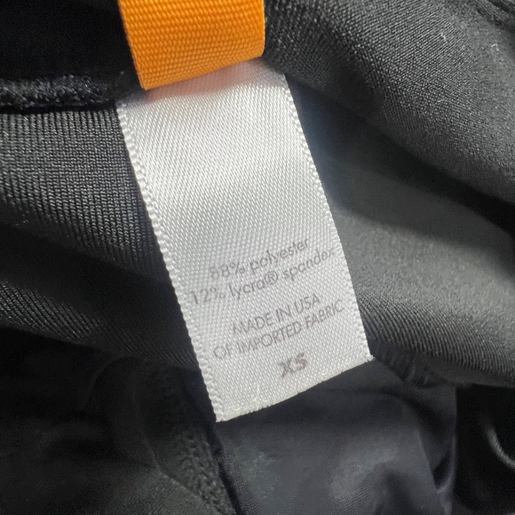 |•LUCY•| Black Boot Cut Straight Leg Leggings Activewear Pants Size XS L30 - Picture 7 of 7